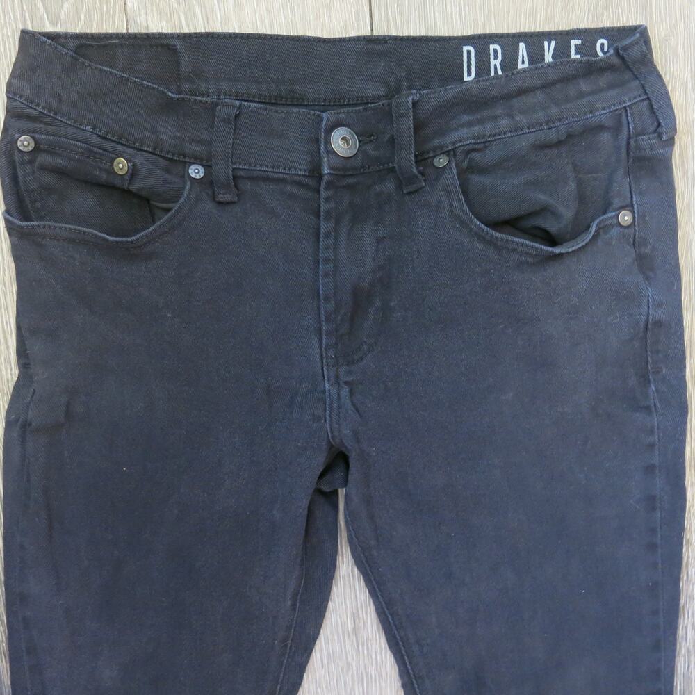 BULLHEAD DRAKES Skinniest Black Jeans Size 31x32 Men Skater Streetwear PacSun - Picture 3 of 10